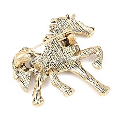Spille da bavero in lega con strass&nbsp;JEWB-C057-01AB
