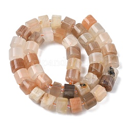 Нити из натуральных бусин из нескольких лунных камней&nbsp;G-C270-I08-01