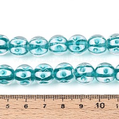 Бусы лэмпворк ручной работы LAMP-N028-20C