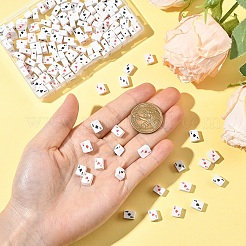 200шт бусины из полимерной глины ручной работы&nbsp;CLAY-YW0002-62