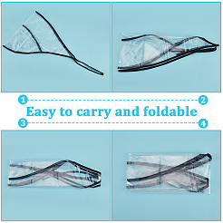 Пластиковые дождевики AJEW-WH0419-75A