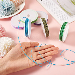 40.8 м двухцветных вощеных хлопковых шнуров&nbsp;YC-TA0001-07A