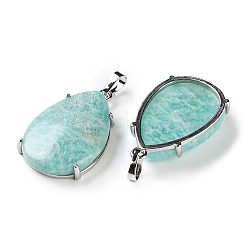 Природные подвески амазонит G-U002-01P-B