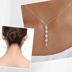 3 шт. удлинитель цепи из стерлингового серебра&nbsp;STER-BBC0006-76S