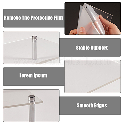 1 набор прозрачных акриловых держателей для кексов ODIS-CP0001-10