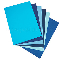 30 шт. 6-цветная крафт-бумага формата А4&nbsp;DIY-TAC0051-004B