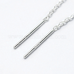 925 найденные крючки серебристого серебра STER-I014-06S