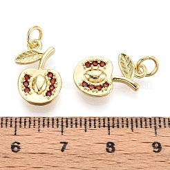 Латунные микро проложить кубического циркония подвески&nbsp;KK-N265-28G