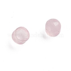 Rosa naturale cabochon di quarzo&nbsp;G-F680-J02
