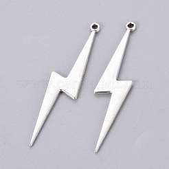 Тибетский стиль сплава молнии большие подвески&nbsp;PALLOY-AD92395-AS-LF