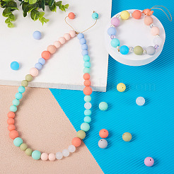 120шт 12 цвета силиконовые бусины SIL-TA0001-15