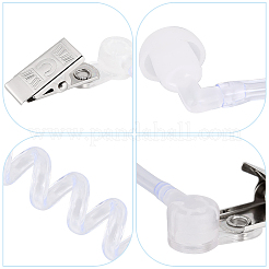 5 шт. ПВХ пластиковая сменная акустическая катушечная трубка с наушниками KY-BBC0001-04