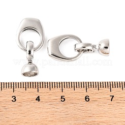 Латунь раз по сравнению с застежками&nbsp;KK-U016-01P