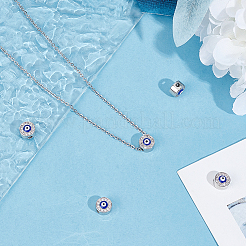 5шт латунь микро проложить прозрачные кубические бусины из циркония KK-BBC0010-29