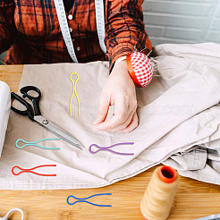 50 шт. 5 вида пластиковых держателей для шпульной нити TOOL-GO0001-09