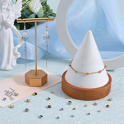 120 шт. 6 крышки для обжимных бусин из нержавеющей стали 304 STAS-SC0005-87