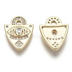 Латунные микро проложить кубического циркония подвески&nbsp;KK-R136-044-NF