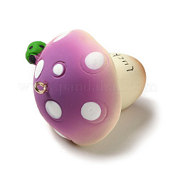 Gros pendentifs en résine de champignon&nbsp;LS-CRES-B013-A02