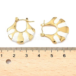 Серьги-кольца из нержавеющей стали 304&nbsp;EJEW-S267-02G-B