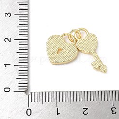 Подвески из латуни с натуральными белыми ракушками KK-S522-15G