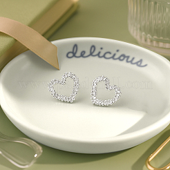 8 пара сережек-гвоздиков из цинкового сплава двух цветов&nbsp;EJEW-GO0007-001