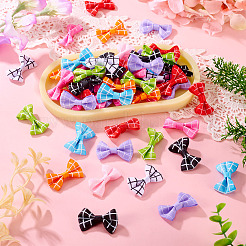 90 шт. 9-х цветные аксессуары из полиэстера для украшения&nbsp;DIY-TA0012-88