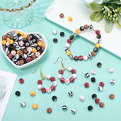 200шт 8 стиля ручной работы бусины из полимерной глины CLAY-PA0001-10