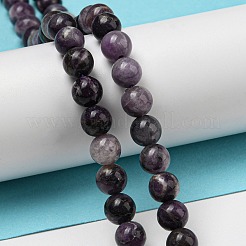 Grade un filo naturale di perline di fluorite&nbsp;G-R494-A13-02