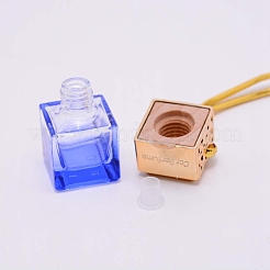 Bottiglie di vetro per deodoranti per ambienti appese per auto&nbsp;DJEW-WH0008-10A