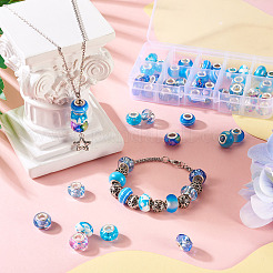 60 шт. 10 цвета смолы европейские бусины&nbsp;RESI-TA0004-08