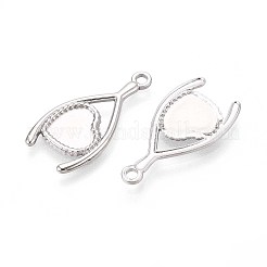 Оправы для подвесок из нержавеющей стали 304 в виде кабошонов STAS-T067-07P