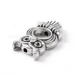 Тибетский стиль сплава шарика кадра TIBE-WH0002-07AS