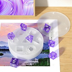 DIY polyedrische Spielwürfel-Silikonformen&nbsp;PW-WG25879-01