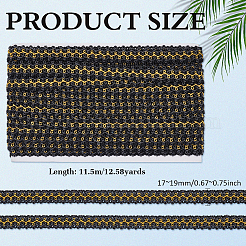 Bordure en dentelle de polyester&nbsp;OCOR-WH0109-356B