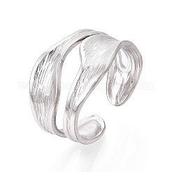 Anello polsino in acciaio inossidabile 304&nbsp;X-RJEW-N038-112P