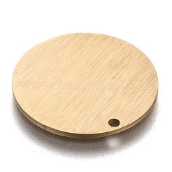 Pendentifs en acier inoxydable 304 avec placage ionique (IP)&nbsp;STAS-0133-06E-G