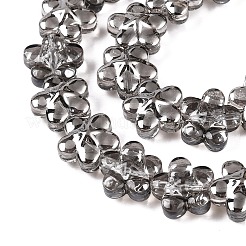 Стеклянные бусины с гальваническим покрытием &nbsp;EGLA-T028-02I