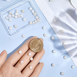 1 нить бусин из натурального культивированного пресноводного жемчуга&nbsp;PEAR-PA0001-02