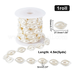Chaînes de perles imitation plastique&nbsp;DIY-WH0223-58