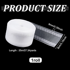 Нейлоновая лента для штор на крючке&nbsp;DIY-WH0569-64