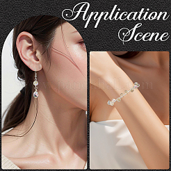 2 нить гальваника стеклянные бусины нити&nbsp;EGLA-PA0001-01C