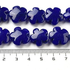 Synthetische weiße Jade Perlen Stränge&nbsp;G-N353-10A-01