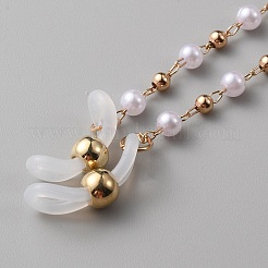 Brillenketten aus Kunststoffperlen&nbsp;AJEW-WH0038-26