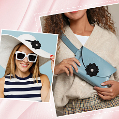 10 шт. Цветочные аксессуары для костюма ручной работы DIY-CA0006-35