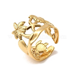 Кольца-манжеты из нержавеющей стали 304 для женщин&nbsp;LS-RJEW-F193-01G