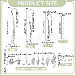 Подвески из сплава морских животных своими руками boolmarks making kits&nbsp;DIY-NB0013-94