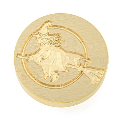 Хэллоуин серии сургучная печать латунные головки штампов AJEW-M039-01O