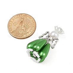 Абс пластмассовые жемчужные подвески PALLOY-MZ00755