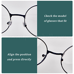 24 комплект 3-х стильных силиконовых носоупоров для очков FIND-GF0004-33