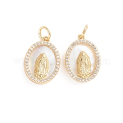 Латунные подвески из фианита для религии&nbsp;ZIRC-E164-49G